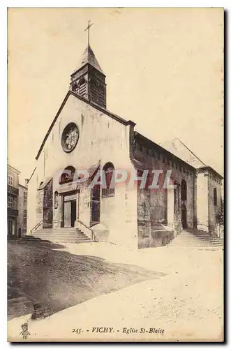 Cartes postales Vichy Eglise St Blaise