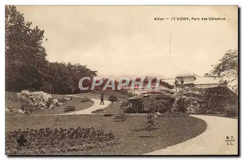 Cartes postales Vichy Parc des Celestins