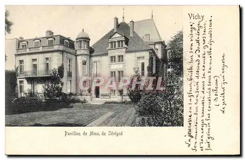 Cartes postales Vichy Pavillon de Mme de Sevigne