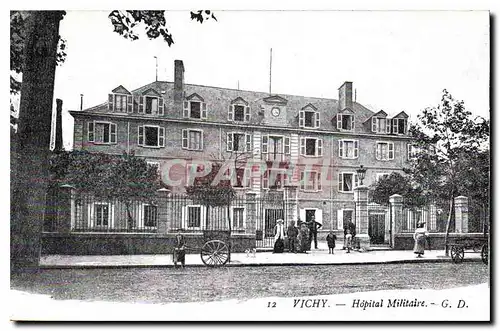 Ansichtskarte AK Vichy Hopital Militaire Militaria