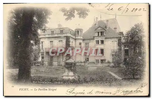 Cartes postales Vichy Le Pavillon Sevigne