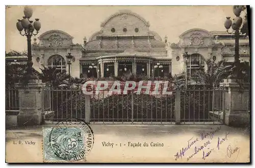 Cartes postales Vichy Facade du Casino