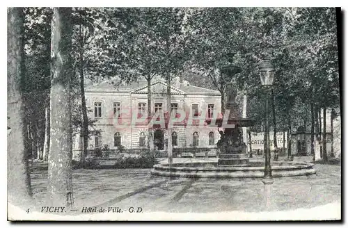 Cartes postales Vichy Hotel de Ville