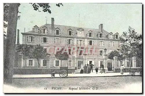 Ansichtskarte AK Vichy Hopital Millitaire Militaria