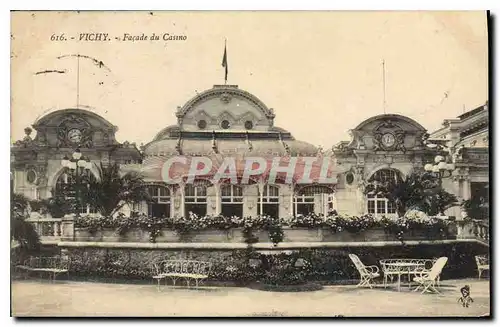 Cartes postales Vichy Facade du Casino