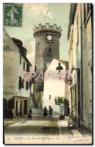 Cartes postales Vichy La Tour de l'Horloge