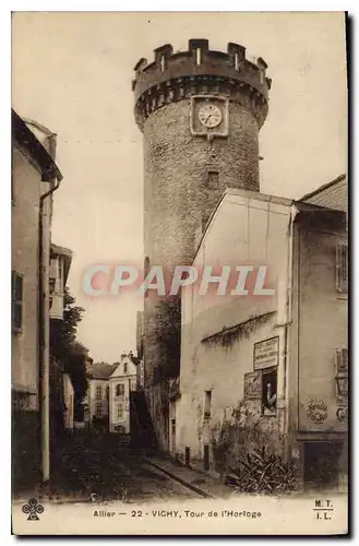 Cartes postales Vichy Tour de l'Horloge