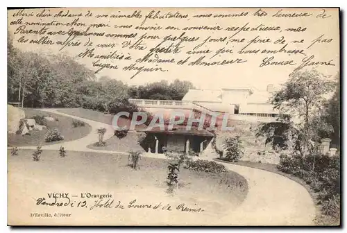 Cartes postales Vichy L'Orangerie