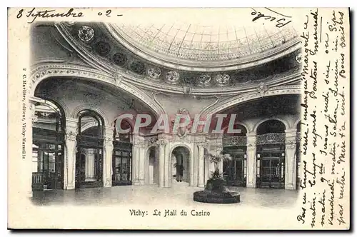 Cartes postales Vichy Le Hall du Casino