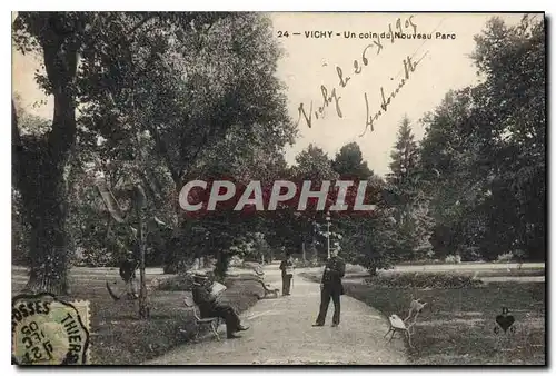 Cartes postales Vichy Un coin du Nouveau Parc