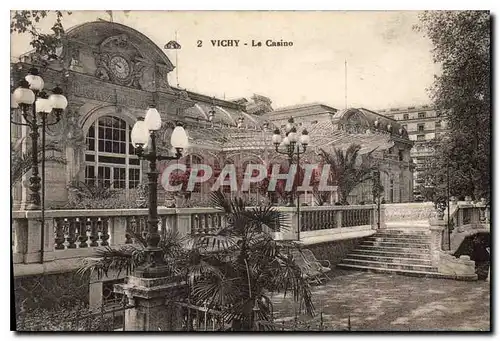 Cartes postales Vichy Le Casino