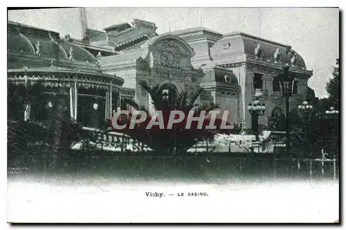 Cartes postales Vichy Le Casino