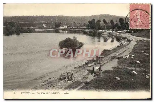 Cartes postales Vichy Une Vue sur l'Allier