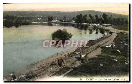 Cartes postales Vichy Une Vue sur l'Allier