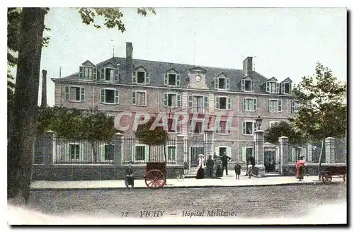 Ansichtskarte AK Vichy Hopital Militaire Militaria