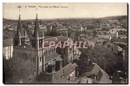 Ansichtskarte AK Vichy Vue prise de l'Hotel Astoria