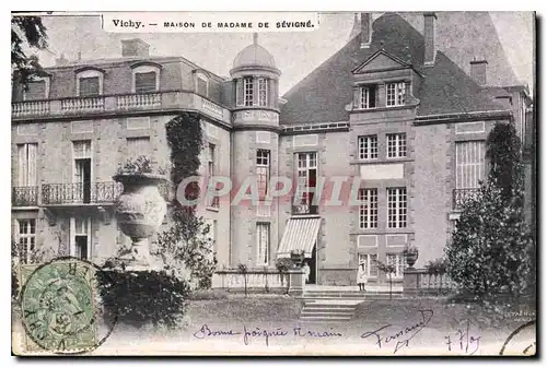 Ansichtskarte AK Vichy Maison de Madame de Sevigne