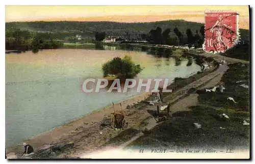 Cartes postales Vichy Une Vue sur l'Allier