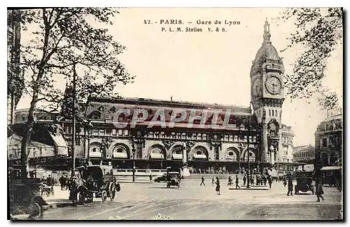 Cartes postales Paris Gare de Lyon