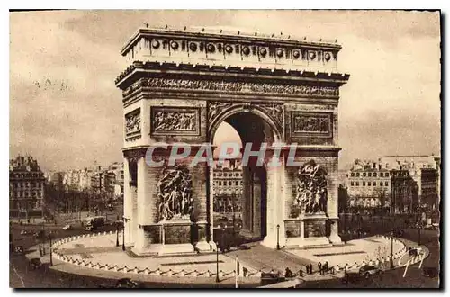 Cartes postales Paris Arc de Triomphe de l'Etoile