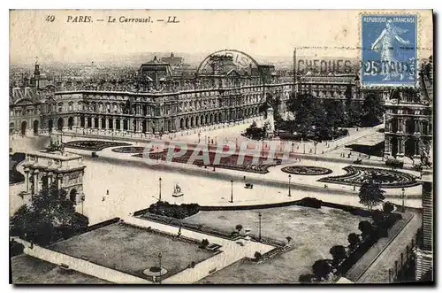 Cartes postales Paris Le Carrousel