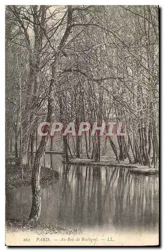 Cartes postales Paris Au Bois de Boulogne