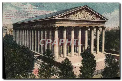 Cartes postales Paris La Madeleine