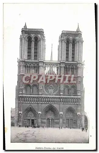 Cartes postales Paris Notre Dame