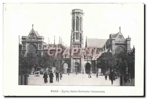 Cartes postales Paris Eglise Saint Germain l'Auxerrois