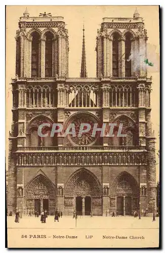 Cartes postales Paris Notre Dame