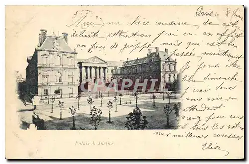 Cartes postales Paris Palais de Justice