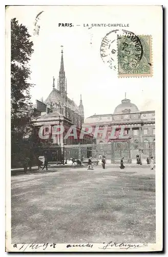 Cartes postales Paris La Sainte Chapelle