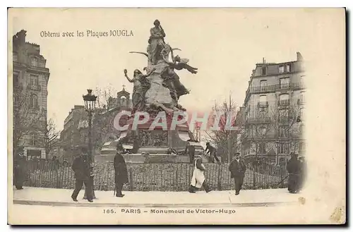 Cartes postales Paris Monument de Victor Hugo