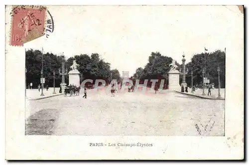 Cartes postales Paris Les Champs Elysees