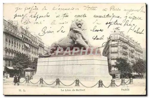 Cartes postales Paris Le Loin de Belfort