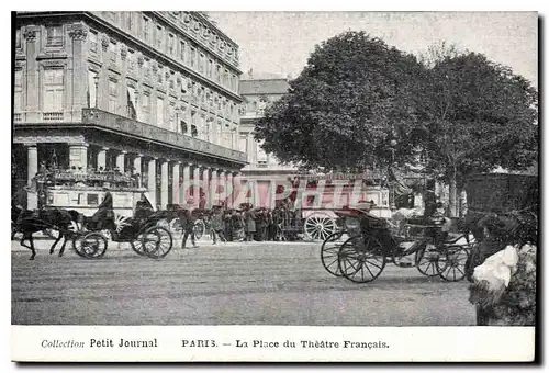 Ansichtskarte AK Paris La Place du Theatre Francais