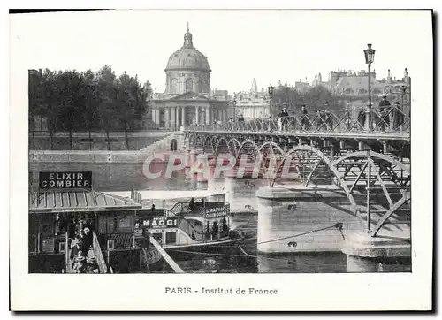 Ansichtskarte AK Paris Institut de France Peniche Bateau Maggi