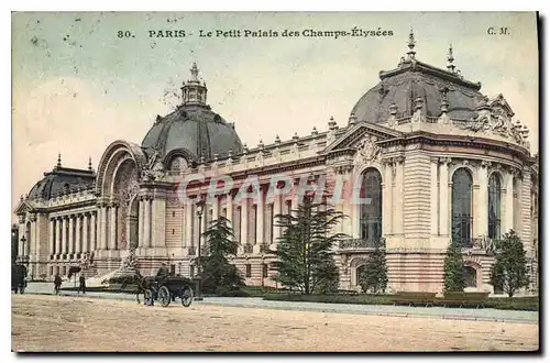 Cartes postales Paris Le Petit Palais des Champs Elysee