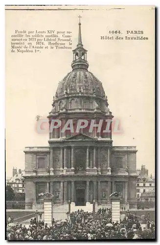 Cartes postales Paris Hotel des Invalides