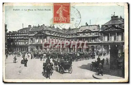 Cartes postales Paris La Place du Palais Royal