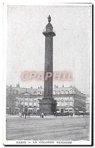 Cartes postales Paris La Colonne Vendome