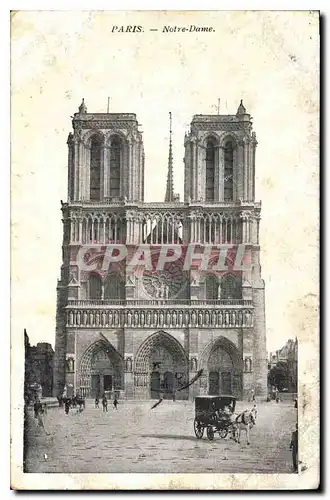 Cartes postales Paris Notre Dame