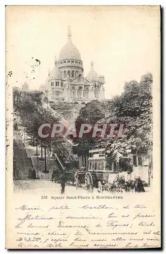 Cartes postales Paris Square Saint Pierre a Montmartre