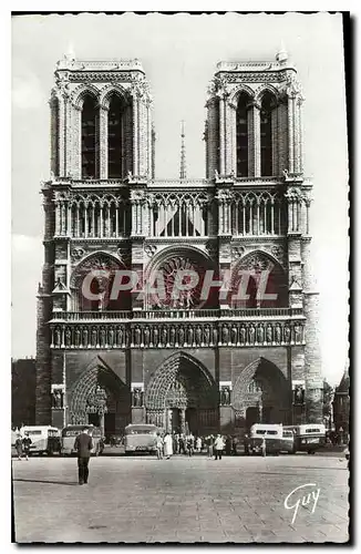 Ansichtskarte AK Paris et ses Merveilles Cathedrale Notre Dame