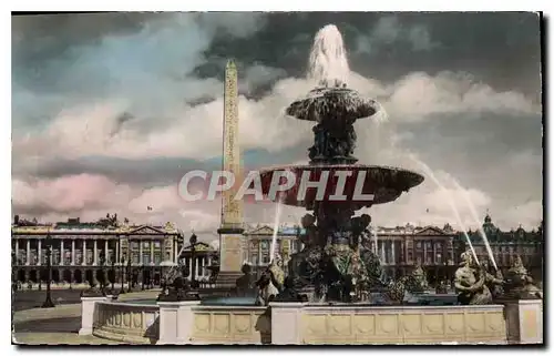 Cartes postales Paris Place de la Concorde