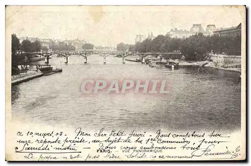 Cartes postales Paris Vue Panoramique