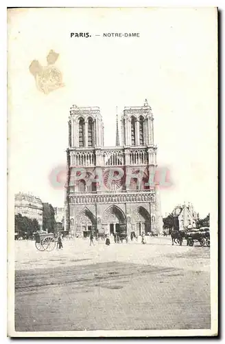 Cartes postales Paris Notre Dame