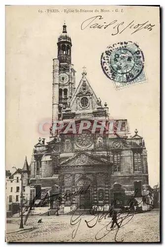 Ansichtskarte AK Paris Eglise St Etienne du Mont