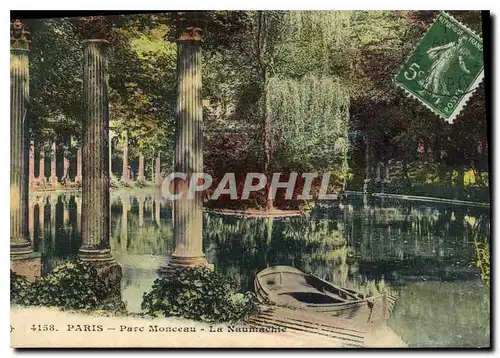 Cartes postales Paris Parc Monceau La Naumachie