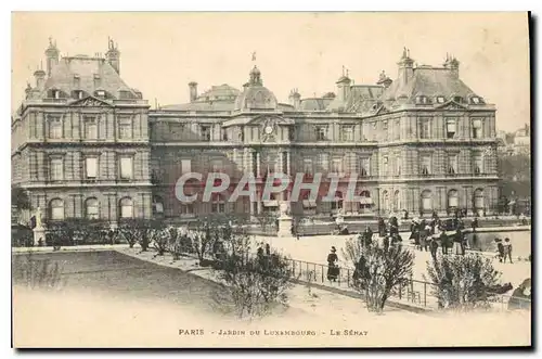 Cartes postales Paris Jardin du Luxembourg le Senat